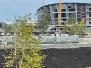 Благоустройство парка «Арена» в Новосибирске выполнено на 45%
