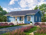 Загородные проекты: каркасный финский дом «Оматало Смарт», компания «Финхаус»