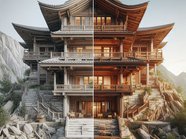 Применение натуральных материалов при реставрации