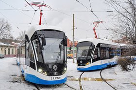 В Москве запустят эксперимент с беспилотными трамваями