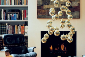 Украшаем квартиру: ветки, «живые шары», упаковочный материал и стикеры