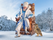 Борода из ваты — для слабаков: гуляем с брутальным красноярским Дедом Морозом