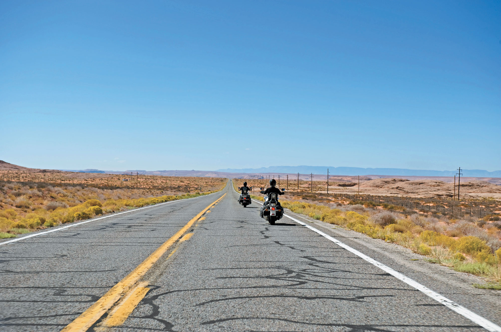 Путешествие на мотоцикле по пустыне