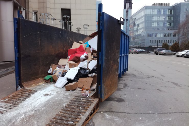 Москва организует вывоз мусора под Архангельск