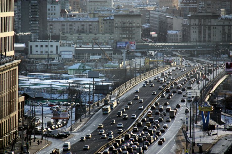 В столице на конец декабря придется пик загруженности дорог