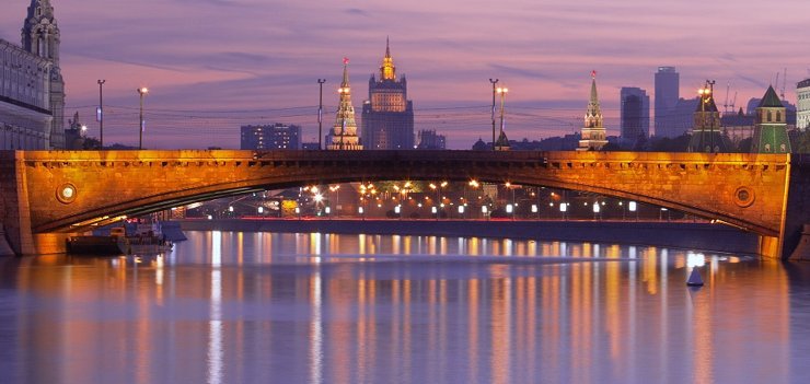 В мае завершат первый этап реконструкции Большого Москворецкого моста