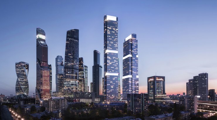 Завершено строительство первой очереди Neva Towers в «Москва-Сити»