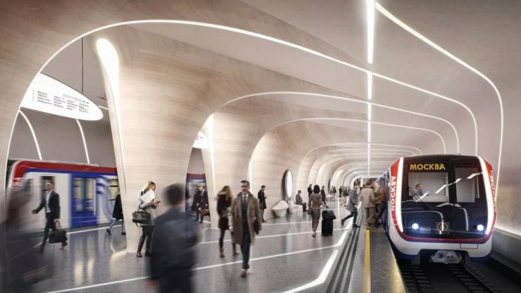 Станцию метро «Кленовый бульвар 2» построят по проекту Zaha Hadid Architects