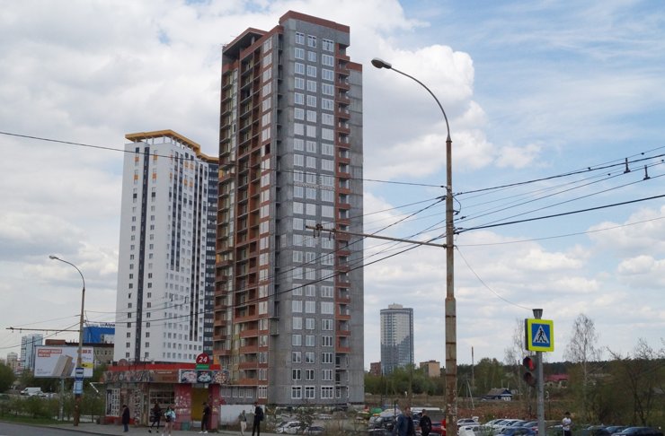 Ввод жилья в России вырос на 30%