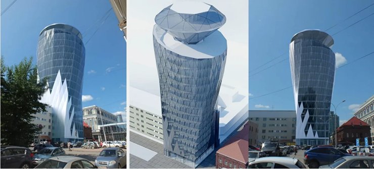 Рядом с мэрией Екатеринбурга построят башню с трехэтажной квартирой