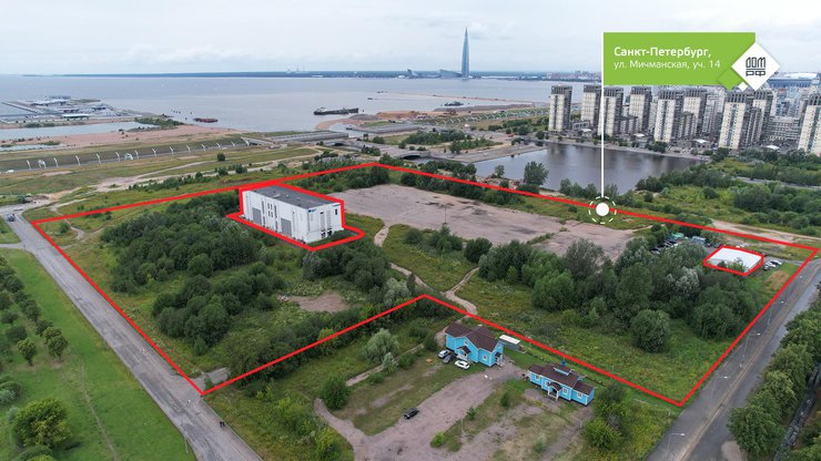В Петербурге за 1 млрд рублей продают участок под застройку в устье Смоленки