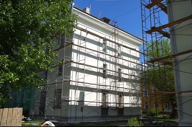 В Новосибирске капитально отремонтируют бывший соцгород завода имени Чкалова