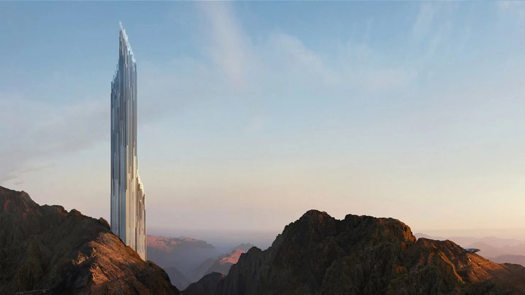 В Саудовской Аравии построят небоскреб-кристалл по проекту Zaha Hadid