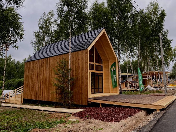 Загородные проекты: Barn-Open A-1, компания «Архангельский лес. Dомостроение»