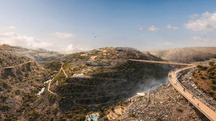В горах Омана построят экорайон с центром экстремальных видов спорта