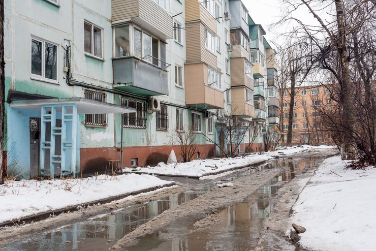 Балконы в домах по реновации